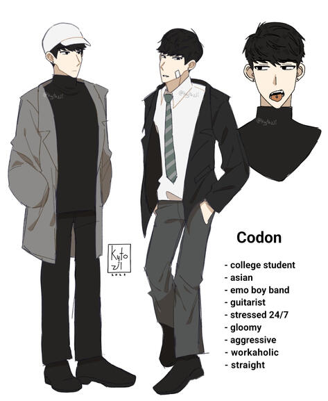 Codon (2025 ref sheet)